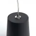 Светильник потолочный Feron ML1838 Barrel BELL levitation на подвесе1,7 м ,MR16 35W 230V, черный