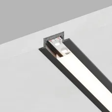 Профиль алюминиевый встраиваемый, серебро, CAB251