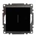 Выключатель 1-клавишный сенсорный (механизм) 250В, 2,5А, серия Катрин, черный