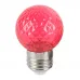 Лампа светодиодная Feron LB-385 Шарик красный прозрачный E27 1W 230V Лампа светодиодная Feron LB-385 Шарик красный прозрачный E27 1W 230V