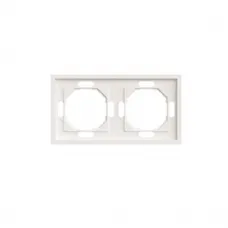 Рамка STEKKER, PFR00-5002-08 2-местная, серия Эмили, кашемир, soft touch