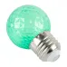 Лампа светодиодная Feron LB-385 Шарик зеленый прозрачный E27 1W 230V Лампа светодиодная Feron LB-385 Шарик зеленый прозрачный E27 1W 230V