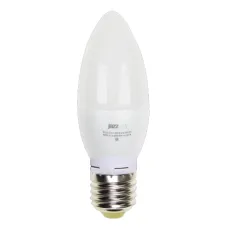 Лампа светодиодная PLED- ECO-C37 5w E27 4000K JAZZWAY