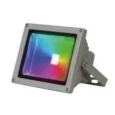 Прожектор светодиодный PFL-10W/RGB-RC/GR IP65 JAZZWAY