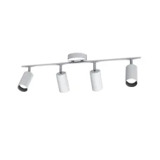 Светильник декоративный под лампу PCL 0404 4xGU10 WH 230V IP20