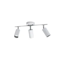 Светильник декоративный под лампу PCL 0403 3xGU10 WH 230V IP20