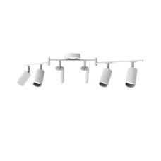 Светильник декоративный под лампу PCL 0606 6xGU10 WH 230V IP20